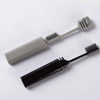 PREFFERS Travel Folding Toothbrush | Compact Portable Toothbrush for Travel, Office, Camping & Outdoor Use | Foldable Design with Soft Bristles | Hygiene Dental Care Tool