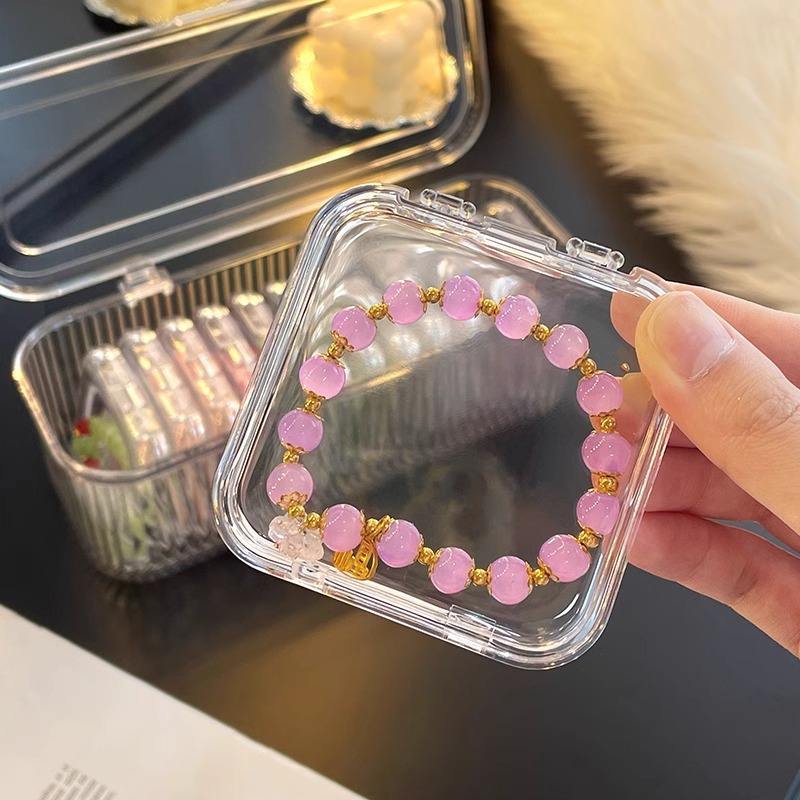 Preffers® Acrylic Jewellery Organizer 14 Pcs Mini Compartment Storage Box