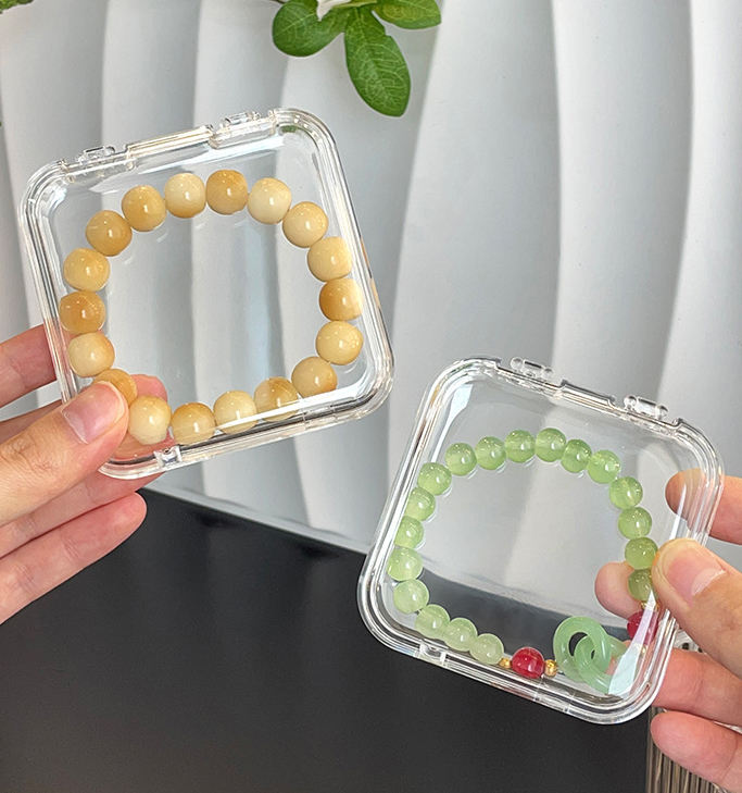 Preffers® Acrylic Jewellery Organizer 14 Pcs Mini Compartment Storage Box