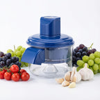 Preffers Electric Grape Peeling Machine – USB Rechargeable Automatic Fruit & Garlic Peeler with 5 Stainless Steel Blades