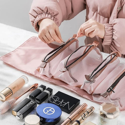 Preffers® GlamFold Travel Makeup Organizer