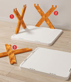 PREFFERS Portable 4 Layer Space Saving Shoe Rack Stand