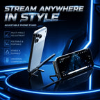 2 in 1 USB C Fast Charging Cable with Foldable Phone Stand | 240W Type C to Type C Gaming & Data Transfer Cable