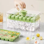PREFFERS Effortless Ice Cube Maker, Quick Release Ice Mold