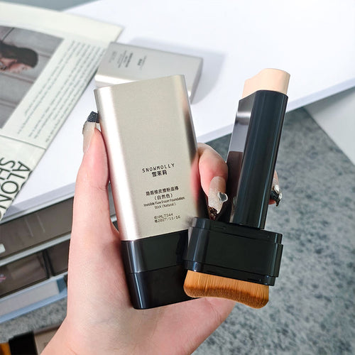 PREFFERS Double Head Foundation Make Up Stick with Brush