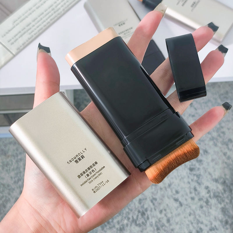 PREFFERS Double Head Foundation Make Up Stick with Brush