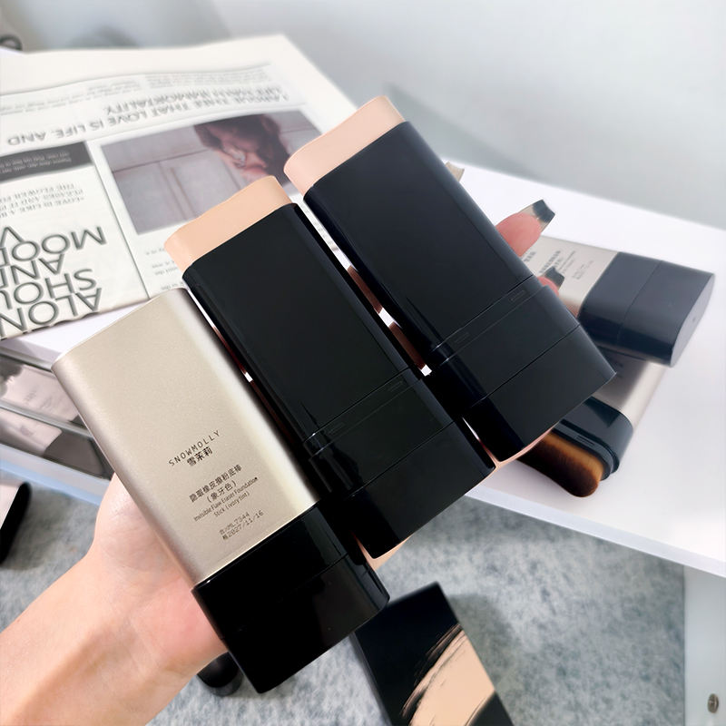 PREFFERS Double Head Foundation Make Up Stick with Brush