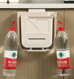 PREFFERS 2 PCSEcoFold Hanging Trash Can for Kitchen Cabinet Doors – Space-Saving & Collapsible Design