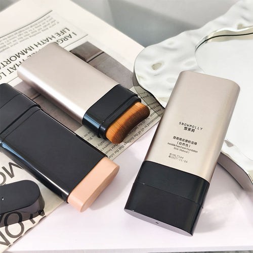 PREFFERS Double Head Foundation Make Up Stick with Brush