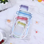 PREFFERS 6 PCS Stock Mason Food Packaging Stand Pouch Bags