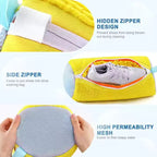 PREFFERS Invisible Zipper Side Opening Shoes Washing Bag