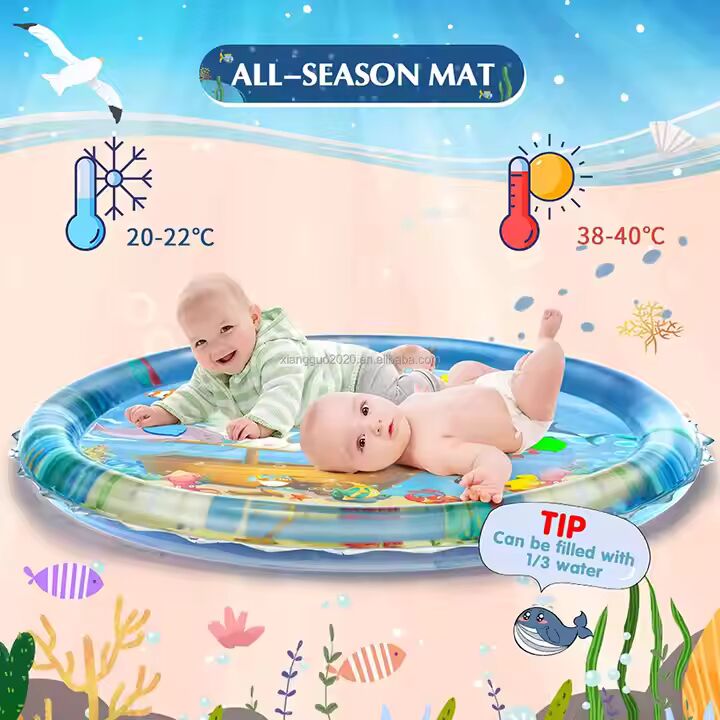 PREFFERS Water Play Floor Mat  (Round)