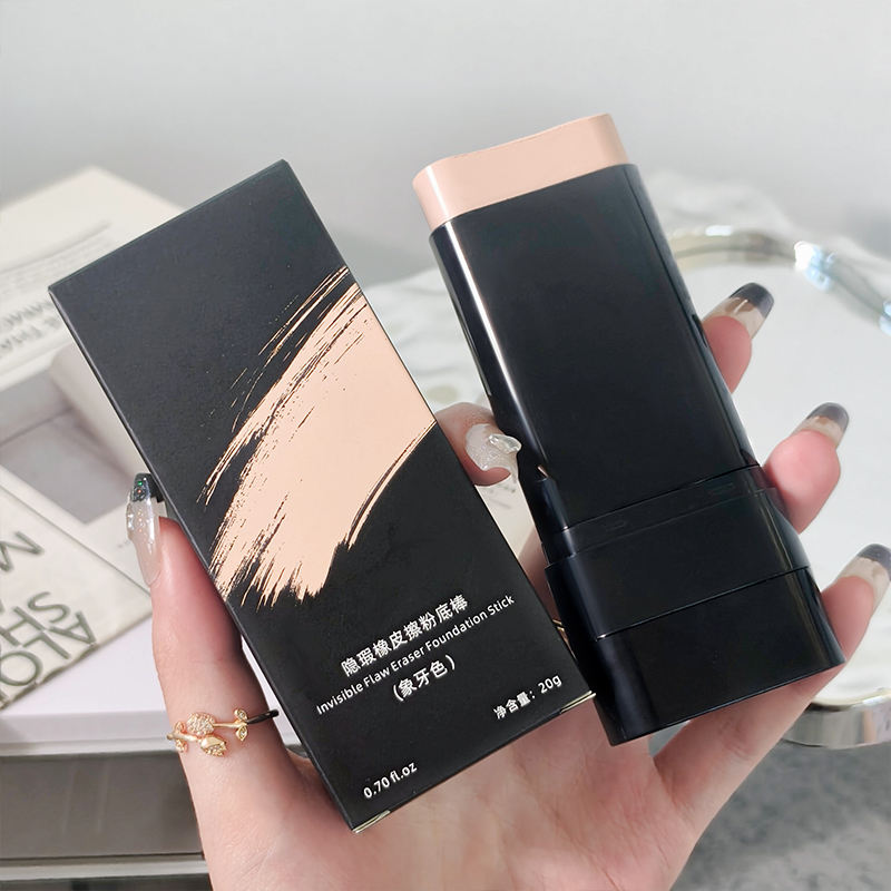 PREFFERS Double Head Foundation Make Up Stick with Brush