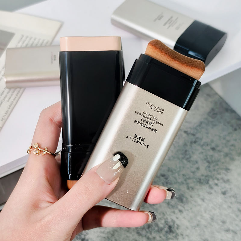 PREFFERS Double Head Foundation Make Up Stick with Brush