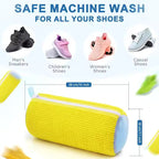 PREFFERS Invisible Zipper Side Opening Shoes Washing Bag