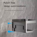 PREFFERS Toilet Paper Holder With Phone Stand