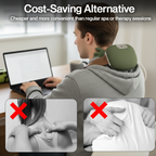 Preffers Electric Shoulder & Neck Massager – Deep Tissue Relief with Dual-Zone Heat & Palm Massag