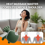 Preffers Electric Shoulder & Neck Massager – Deep Tissue Relief with Dual-Zone Heat & Palm Massag