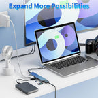 PREFFERS 7 PORT USB HUB