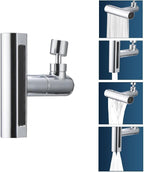 PREFFERS 4 Modes Waterfall Kitchen Faucet