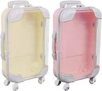 PREFFERS Luggage False Eyelashes Packaging Box Mini Suitcase