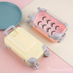 PREFFERS Luggage False Eyelashes Packaging Box Mini Suitcase