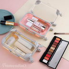 PREFFERS Luggage False Eyelashes Packaging Box Mini Suitcase