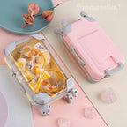PREFFERS Luggage False Eyelashes Packaging Box Mini Suitcase