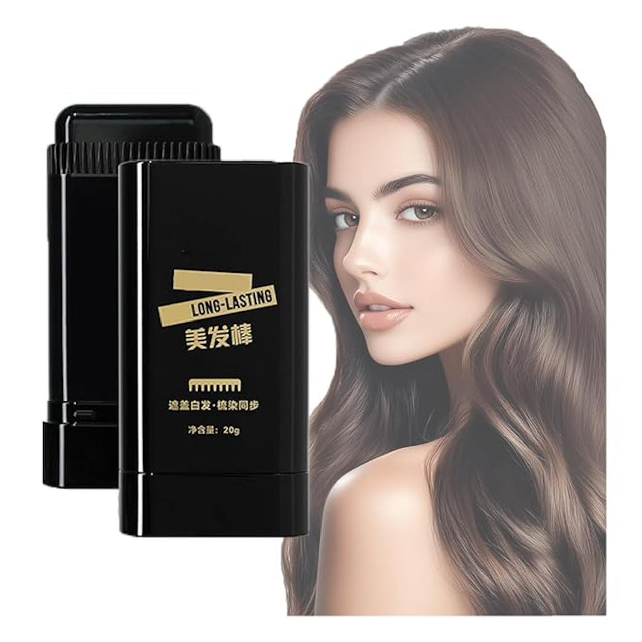 Preffers® Easy Hair Color Stick – Comb & Apply in Seconds